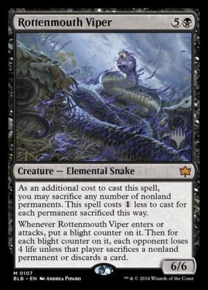 Rottenmouth Viper<br /><span class="collector-number">Collector No. 107p</span>