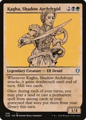Kagha, Shadow Archdruid - Foil<br /><span class="collector-number">Collector No. 426</span>