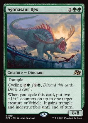 Agonasaur Rex - Foil<br /><span class="collector-number">Collector No. 151p</span>