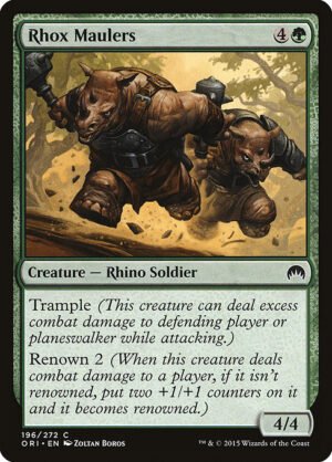 Rhox Maulers<br /><span class="collector-number">Collector No. 196</span>