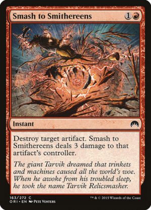 Smash to Smithereens<br /><span class="collector-number">Collector No. 163</span>