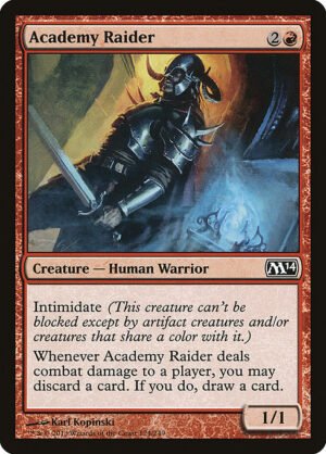 Academy Raider<br /><span class="collector-number">Collector No. 124</span>