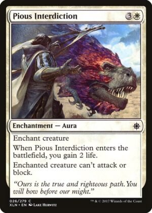 Pious Interdiction<br /><span class="collector-number">Collector No. 26</span>