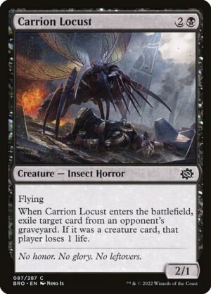 Carrion Locust - Foil<br /><span class="collector-number">Collector No. 87</span>