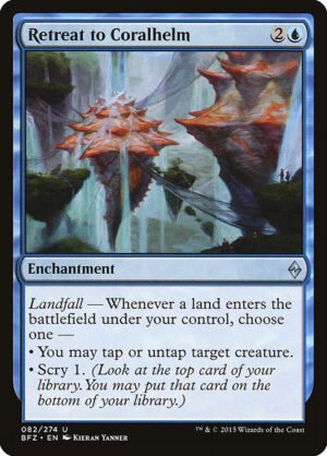 Retreat to Coralhelm<br /><span class="collector-number">Collector No. 82</span>