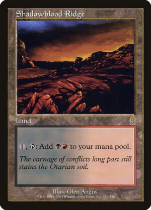 Shadowblood Ridge<br /><span class="collector-number">Collector No. 326</span>