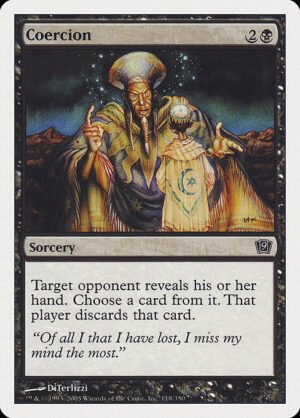 Coercion<br /><span class="collector-number">Collector No. 118</span>