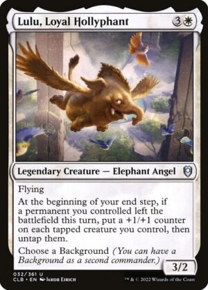 Lulu, Loyal Hollyphant - Foil<br /><span class="collector-number">Collector No. 32</span>