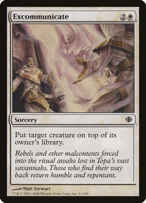 Excommunicate<br /><span class="collector-number">Collector No. 11</span>