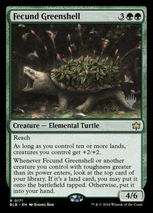Fecund Greenshell<br /><span class="collector-number">Collector No. 171p</span>