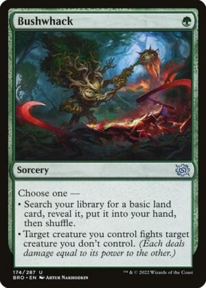 Bushwhack - Foil<br /><span class="collector-number">Collector No. 174</span>