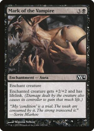 Mark of the Vampire<br /><span class="collector-number">Collector No. 105</span>
