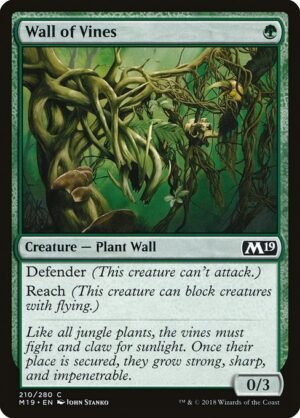 Wall of Vines<br /><span class="collector-number">Collector No. 210</span>
