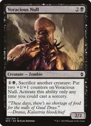 Voracious Null<br /><span class="collector-number">Collector No. 125</span>