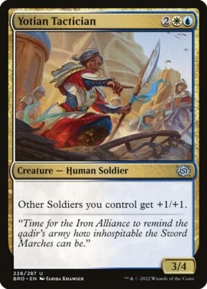 Yotian Tactician - Foil<br /><span class="collector-number">Collector No. 228</span>