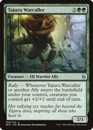 Tajuru Warcaller<br /><span class="collector-number">Collector No. 195</span>