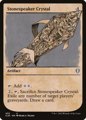 Stonespeaker Crystal - Foil<br /><span class="collector-number">Collector No. 450</span>