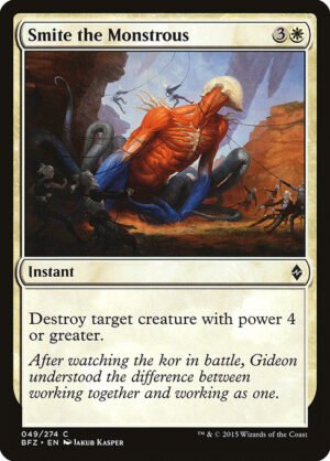 Smite the Monstrous<br /><span class="collector-number">Collector No. 49</span>