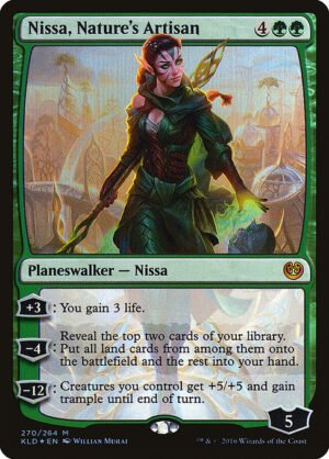 Nissa, Nature's Artisan - Foil<br /><span class="collector-number">Collector No. 270</span>