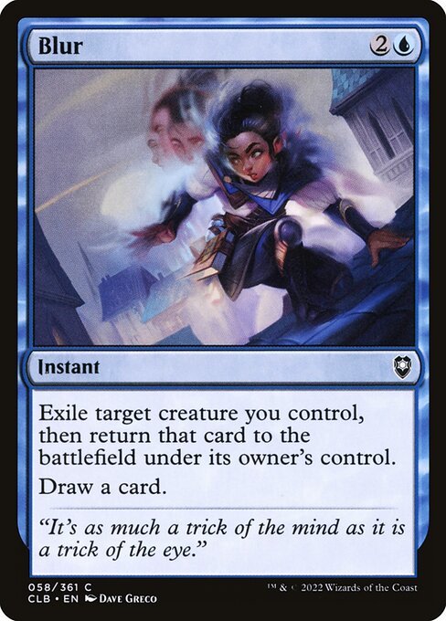 Blur - Foil<br /><span class="collector-number">Collector No. 58</span>