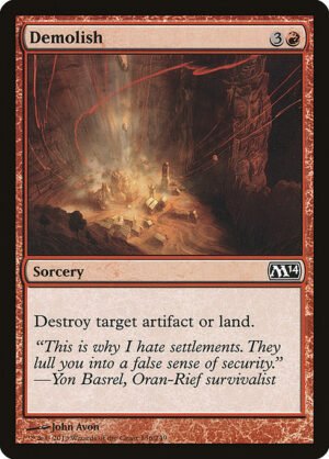 Demolish<br /><span class="collector-number">Collector No. 136</span>