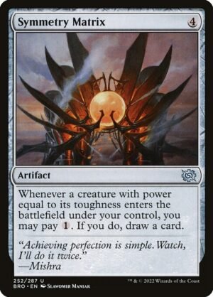 Symmetry Matrix - Foil<br /><span class="collector-number">Collector No. 252</span>