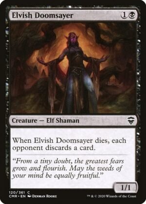 Elvish Doomsayer - Foil<br /><span class="collector-number">Collector No. 120</span>