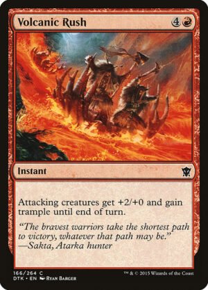 Volcanic Rush<br /><span class="collector-number">Collector No. 166</span>