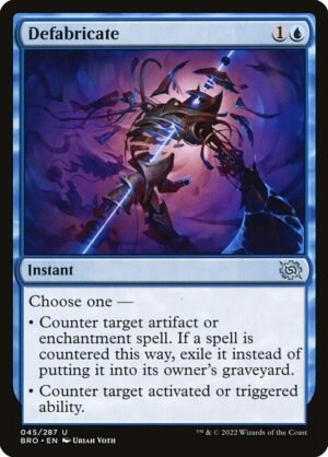 Defabricate - Foil<br /><span class="collector-number">Collector No. 45</span>