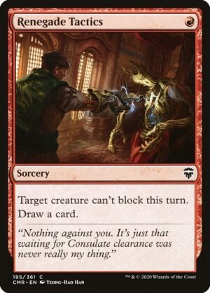 Renegade Tactics - Foil<br /><span class="collector-number">Collector No. 195</span>