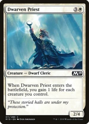 Dwarven Priest<br /><span class="collector-number">Collector No. 11</span>