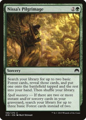 Nissa's Pilgrimage<br /><span class="collector-number">Collector No. 190</span>