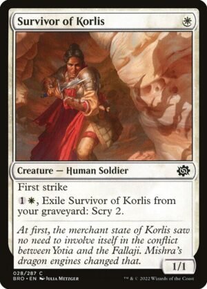 Survivor of Korlis - Foil<br /><span class="collector-number">Collector No. 28</span>