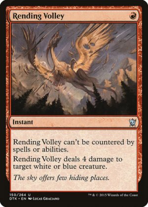 Rending Volley<br /><span class="collector-number">Collector No. 150</span>