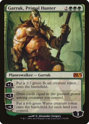Garruk, Primal Hunter<br /><span class="collector-number">Collector No. 174</span>