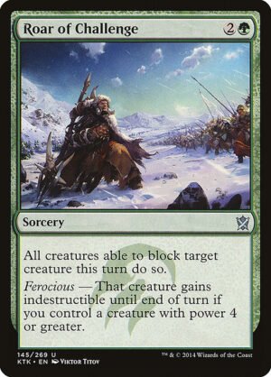 Roar of Challenge<br /><span class="collector-number">Collector No. 145</span>