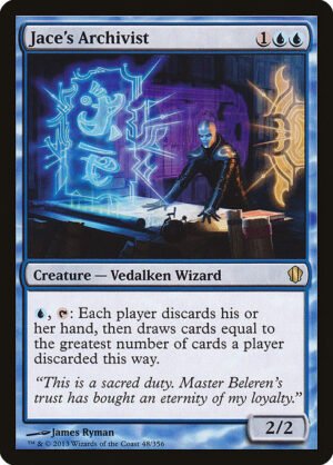 Jace's Archivist<br /><span class="collector-number">Collector No. 48</span>