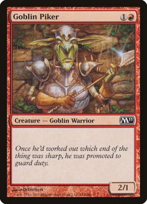 Goblin Piker<br /><span class="collector-number">Collector No. 142</span>