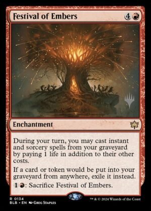 Festival of Embers<br /><span class="collector-number">Collector No. 134p</span>
