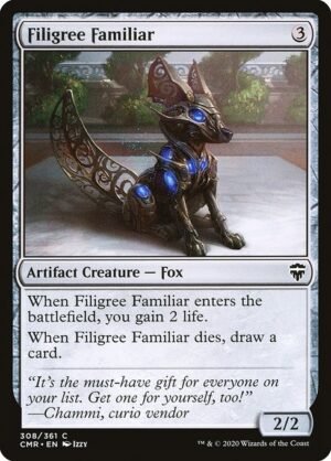 Filigree Familiar - Foil<br /><span class="collector-number">Collector No. 308</span>