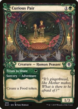 Curious Pair // Treats to Share - Foil<br /><span class="collector-number">Collector No. 296</span>