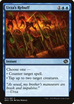 Urza's Rebuff - Foil<br /><span class="collector-number">Collector No. 71</span>