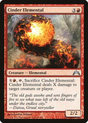 Cinder Elemental<br /><span class="collector-number">Collector No. 87</span>