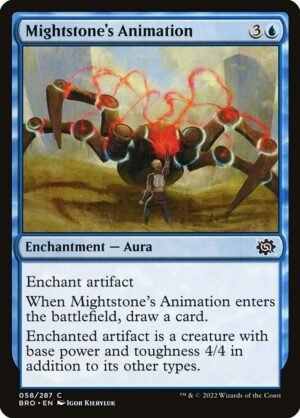 Mightstone's Animation - Foil<br /><span class="collector-number">Collector No. 58</span>