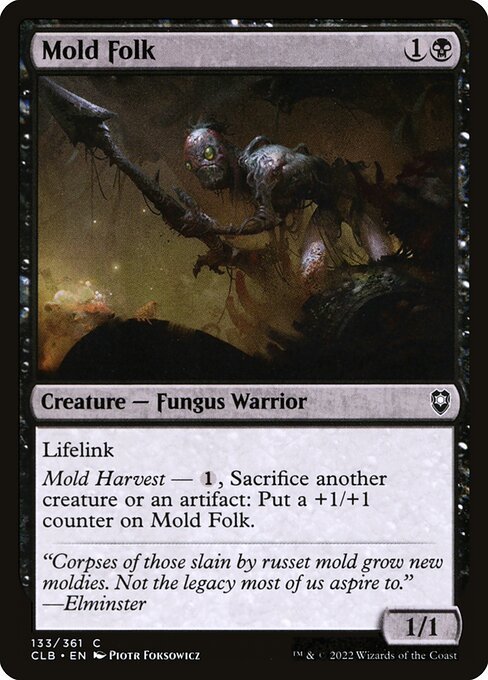 Mold Folk - Foil<br /><span class="collector-number">Collector No. 133</span>