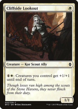 Cliffside Lookout<br /><span class="collector-number">Collector No. 20</span>