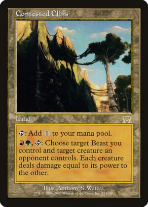 Contested Cliffs<br /><span class="collector-number">Collector No. 314</span>