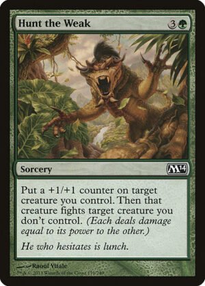 Hunt the Weak<br /><span class="collector-number">Collector No. 179</span>