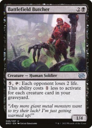 Battlefield Butcher - Foil<br /><span class="collector-number">Collector No. 86</span>