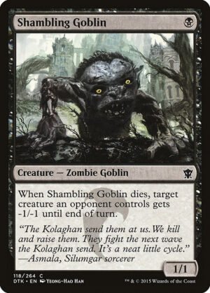 Shambling Goblin<br /><span class="collector-number">Collector No. 118</span>